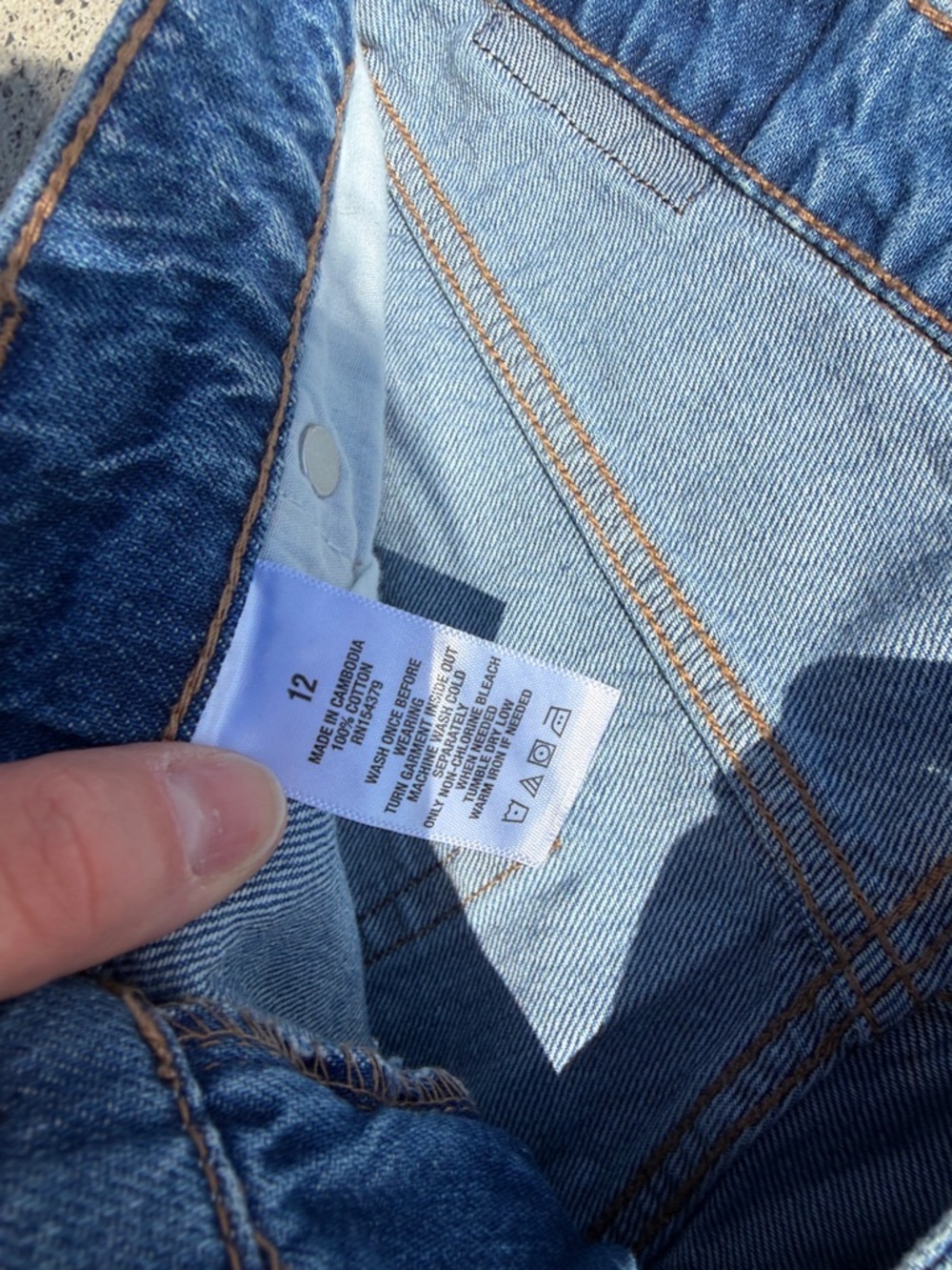 AERO Distressed Blue Ripped Jeans - Picture 4 of 9